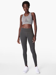 Sweaty Betty Slate Grey Full Length Power 7/8 Workout Leggings - Image 1 of 11