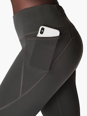 Sweaty Betty Slate Grey Full Length Power 7/8 Workout Leggings - Image 8 of 11
