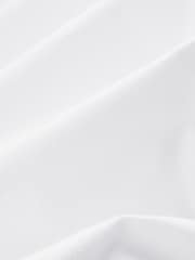 White Brushed 100% Cotton Oxford Long Sleeve Shirt - Image 6 of 8