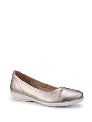 Hotter Natural Wide Fit Robyn II Slip-On Leather Shoes - Image 2 of 4