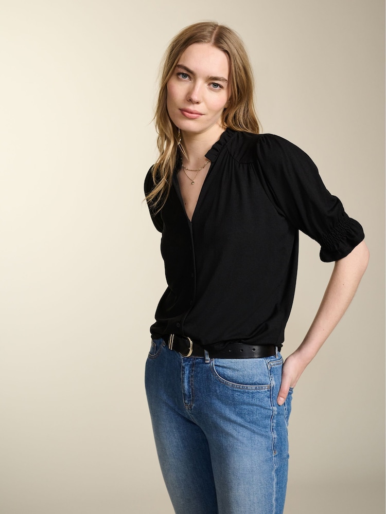 Negro - Blusa Noa de Baukjen - Imagen 1 de 5