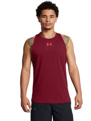 Under Armour Red Ua Baseline Cotton Tank - Image 1 of 4