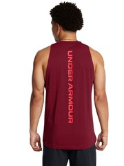 Under Armour Red Ua Baseline Cotton Tank - Image 2 of 4