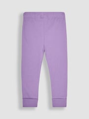 JoJo Maman Bébé Lilac Purple 2-Pack Rib Leggings - Image 3 of 7