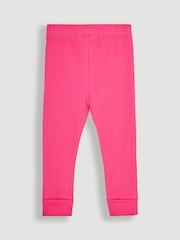 JoJo Maman Bébé Lilac Purple 2-Pack Rib Leggings - Image 5 of 7