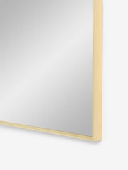Gold Wide Arch Over Mantle Wall Mirror - Image 4 of 5