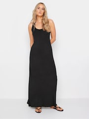 Long Tall Sally Black Tall Racer Back Maxi Dress - Image 1 of 5
