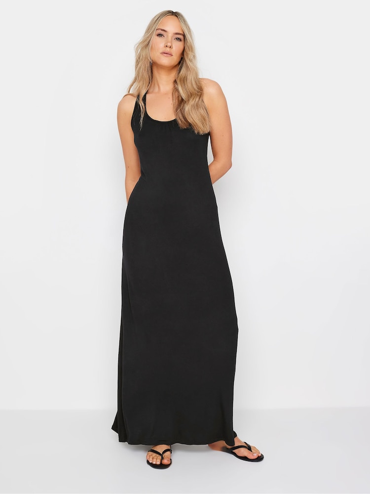 Long Tall Sally Black Tall Racer Back Maxi Dress - Image 1 of 5