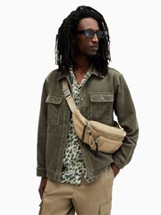 AllSaints Green Castleford Shirt - Image 5 of 7