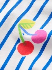 Boden Blue Relaxed Breton T-Shirt - Image 3 of 3