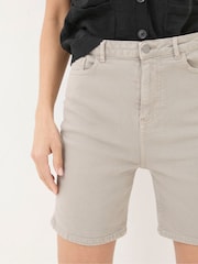 FatFace Darley Natural Denim Shorts - Image 3 of 5