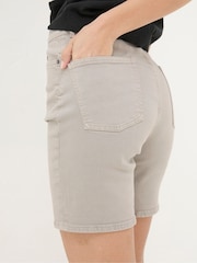 FatFace Darley Natural Denim Shorts - Image 4 of 5