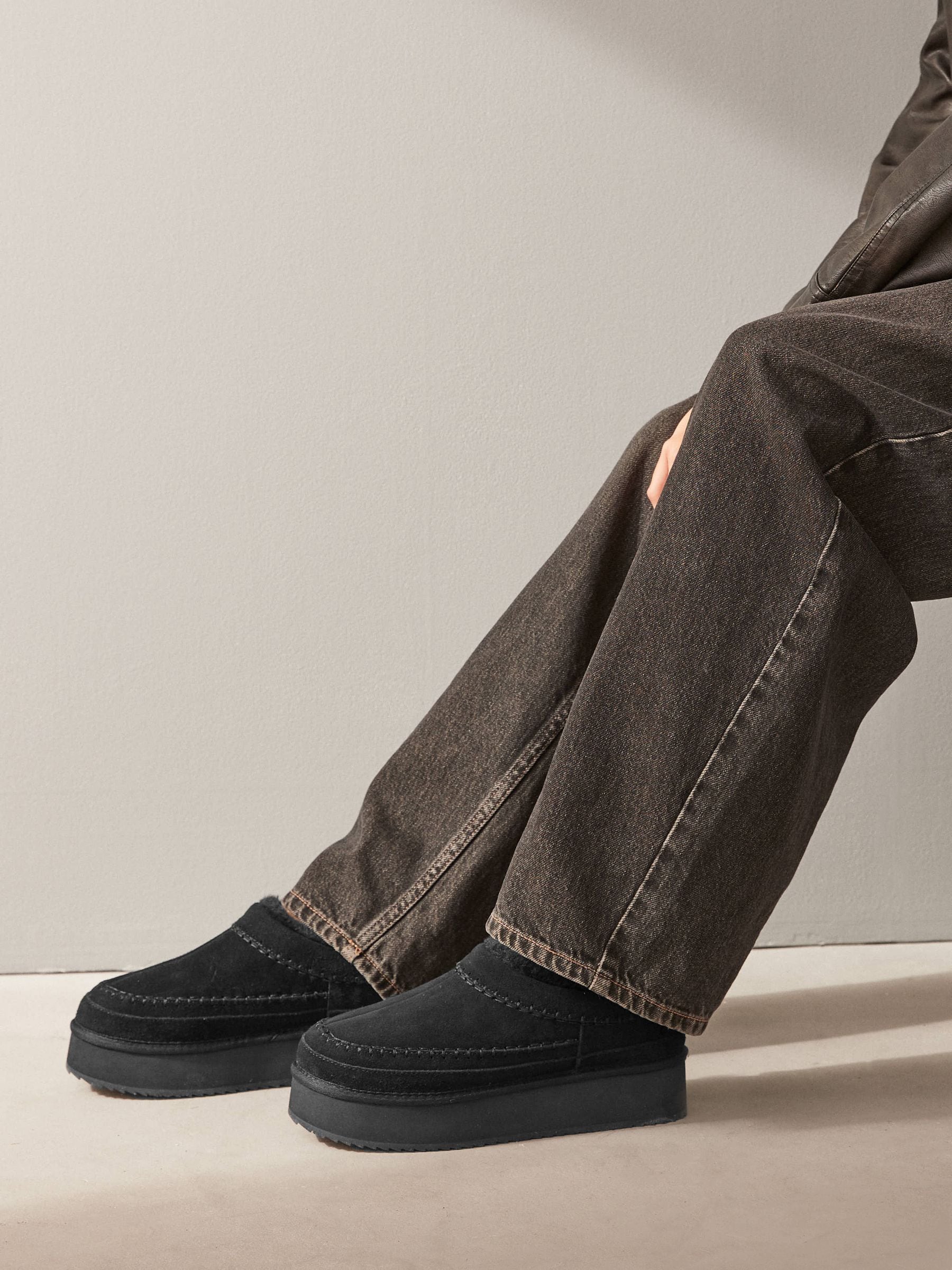 Lined slip on shoes new arrivals