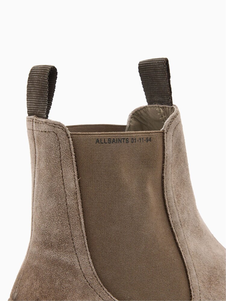 AllSaints Brown Driver Suede Boots - Image 5 of 5 AllSaints Brown Driver Suede Boots - Image 5 of 5