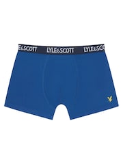 Lyle & Scott White Underwear Boys Markus Trunks 3 Pack - Image 3 of 4