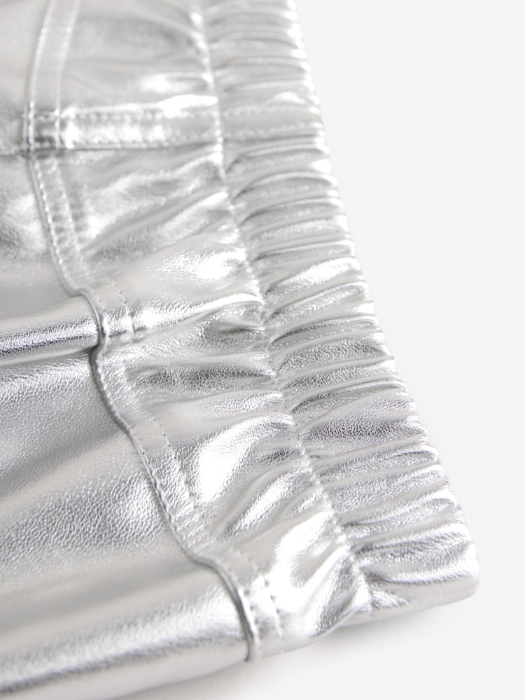 Silver Metallic Skirt (3-16yrs) - Image 8 of 8