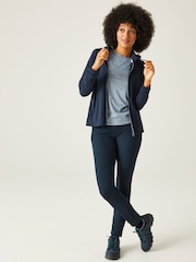 Regatta Blue Flamino Full Zip Hooded Fleece - Image 1 of 8
