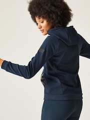 Regatta Blue Flamino Full Zip Hooded Fleece - Image 2 of 8