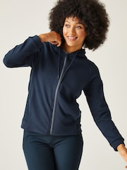 Regatta Blue Flamino Full Zip Hooded Fleece - Image 3 of 8