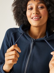 Regatta Blue Flamino Full Zip Hooded Fleece - Image 4 of 8