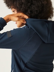 Regatta Blue Flamino Full Zip Hooded Fleece - Image 5 of 8