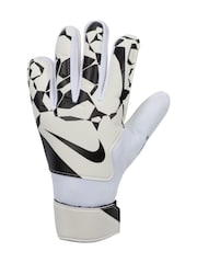 Nike White Kids Junior Match Goalkeeper Gloves - Image 1 of 2