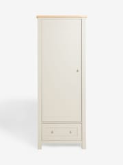 Chalk Malvern Paint Effect Single Wardrobe - Image 5 of 9