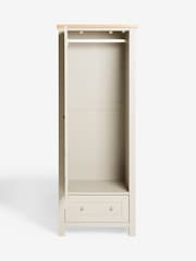 Chalk Malvern Paint Effect Single Wardrobe - Image 6 of 9