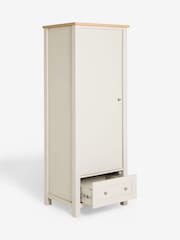 Chalk Malvern Paint Effect Single Wardrobe - Image 8 of 9