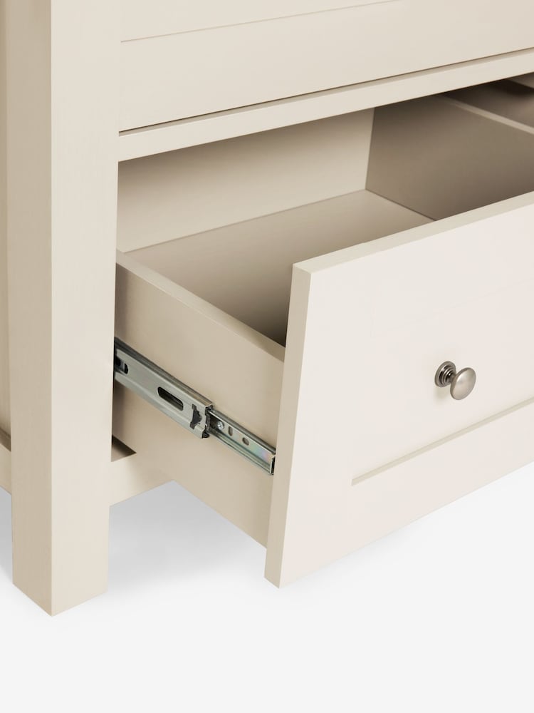 Chalk Malvern Paint Effect Single Wardrobe - Image 9 of 9