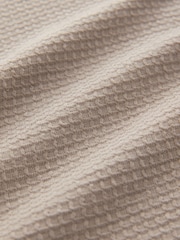 Neutral Texture Long Sleeve Mock Layer Jumper - Image 8 of 8