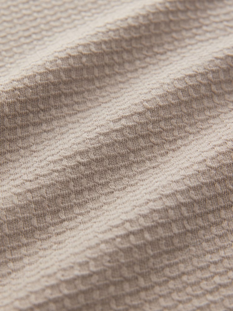 Neutral Texture Long Sleeve Mock Layer Jumper - Image 8 of 8