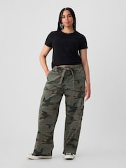 Gap Green Cargo Easy Trousers - Image 1 of 8