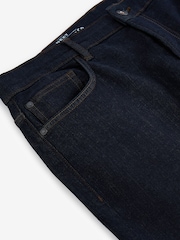 أزرق نيلي غسل - Regular Tapered Fit Classic Stretch Jeans - صورة 10 من 12