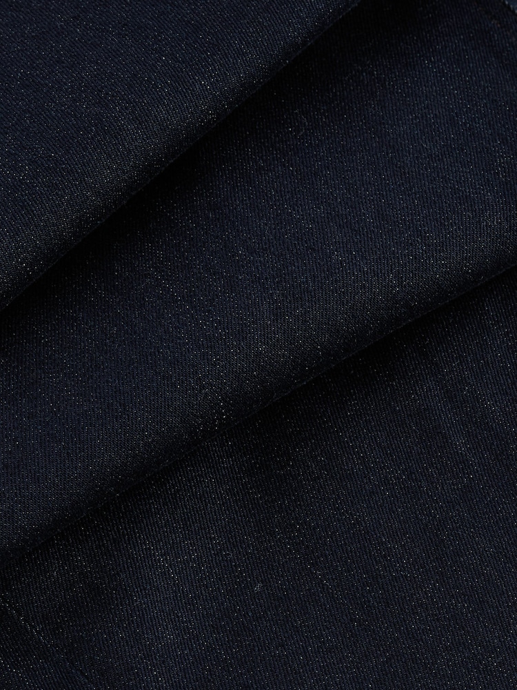 أزرق نيلي غسل - Regular Tapered Fit Classic Stretch Jeans - صورة 12 من 12