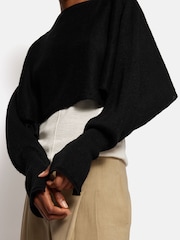 Lniany sweter ponczo Jigsaw Pure 100% lnu - Image 6 of 6