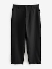 Negro - Pantalones de vestir con parte delantera lisa - Imagen 5 de 8