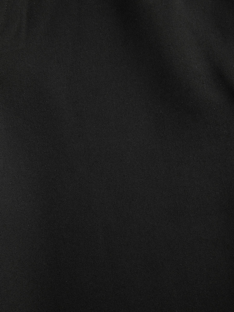 Black Wide Leg Fit Plain Front Smart Trousers - Image 7 of 8