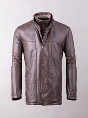 Lakeland Leather Brown Garstone Leather Coat Jacket - Image 8 of 9