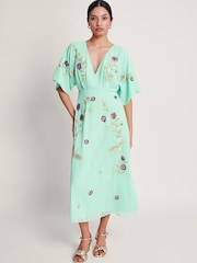 Платье с отделкой Monsoon Rosalie - Image 1 of 4