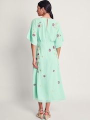 Платье с отделкой Monsoon Rosalie - Image 2 of 4