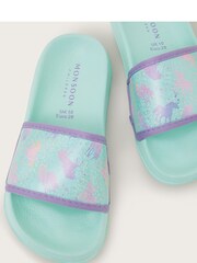 Monsoon Blue Hologram Unicorn Sliders - Image 3 of 3