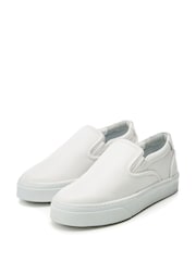 Moda In Pelle  Adreenia Slim Sole Slip On Trainers - Image 2 of 4