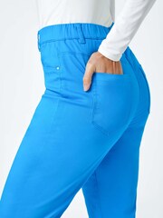 Roman Blue Cropped Stretch Denim Jeggings - Image 5 of 5