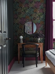 Graham & Brown Black Jardin Botanico Wallpaper Sample - Image 1 of 3