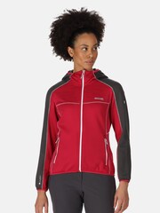 Regatta Pink Womens Attare Lightweight Hooded Jacket - Image 1 of 8