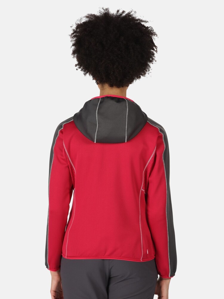 Regatta Pink Womens Attare Lightweight Hooded Jacket - Image 2 of 8