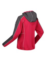 Regatta Pink Womens Attare Lightweight Hooded Jacket - Image 8 of 8