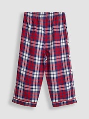 JoJo Maman Bébé Red Woven Pyjamas - Image 5 of 5