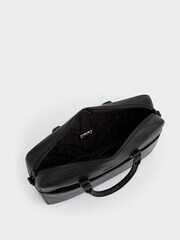 Osprey London The Onyx Leather  Black Laptop Bag - Image 4 of 6